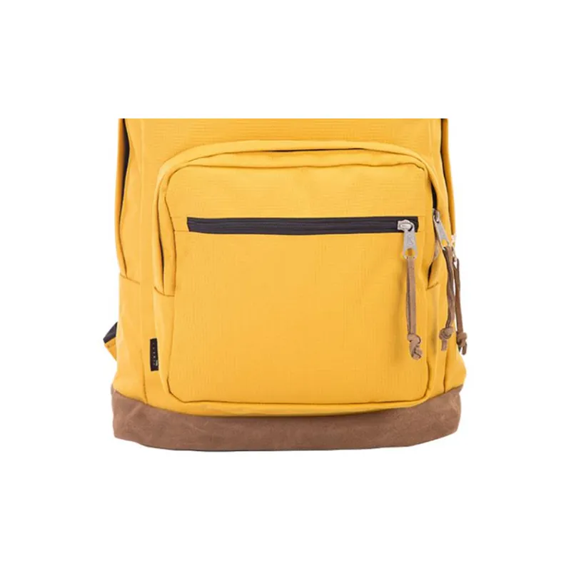 JanSport Polyester Backpack Medium Size Women's Ginger Yellow-2