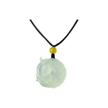 South Asia Serpentine Jade Pendants Unisex
