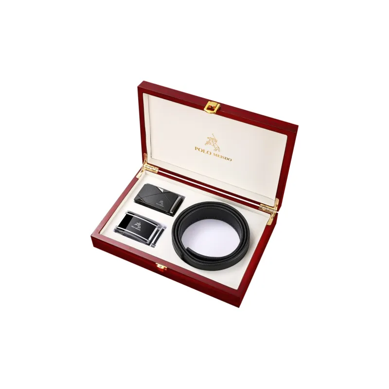 POLOMEISDO Top Grain Cow Leather Luxury Brand Belt Men's Width 3.5CM-27