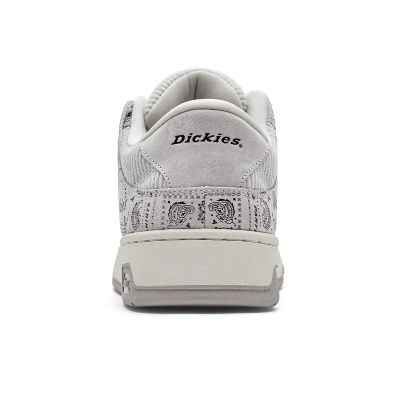 Dickies Anti Slip Wear Resistant Lightweight Breathable Low Top Skateboard Shoes Men's Snow Mountains Gray-3