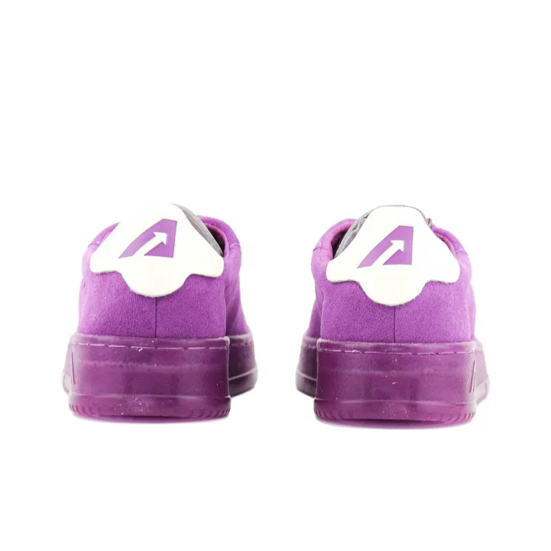 AUTRY Dallas Slip Resistant Low Top Skateboard Shoes Women's Purple-2