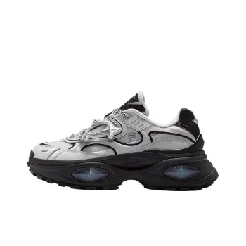 FILA FUSION BIANCO III Bianco 3 Cushioning Low Top Chunky Sneakers Women's Gray Black