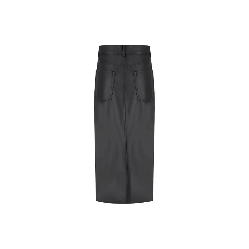 WEEKEND MaxMara Button Detailed Midi Skirt-1