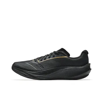 Anta Cushioning Rebound Breathable Low Top Nitrogen Technology Training Running Shoes Men's Black
