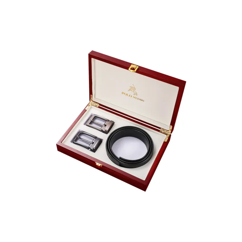 POLOMEISDO Top Grain Cow Leather Luxury Brand Belt Men's Width 3.5CM-48