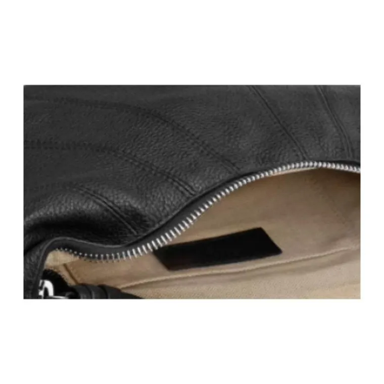 Lemaire Croissant Series Cow Leather Dumpling Bag, Croissant Bag, Shoulder Bag Mini Women's Black-3