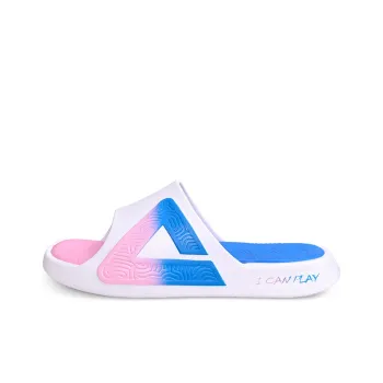 PEAK State Pole Slip Resistant Abrasion Resistant Cushioning Slide Slippers Unisex White Blue Pink