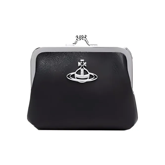 Vivienne Westwood Leather Wallet Regular Women's Black-0