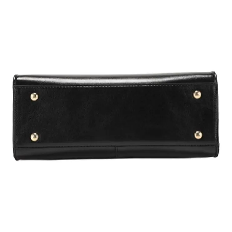 PAYOT Microfiber Synthetic Leather Wedding Bag One Shoulder Crossbody Portable Regular Women's Black/Coffee/Burgundy-4