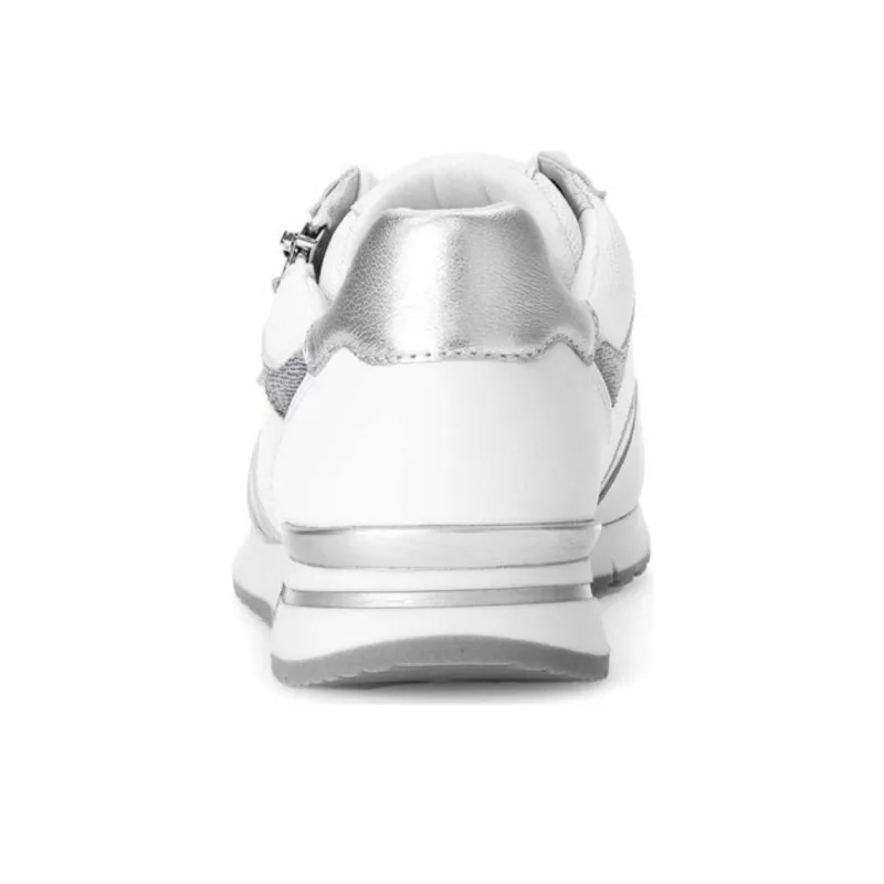 Gabor Comfort Low Top Casual Shoes Women's White-4
