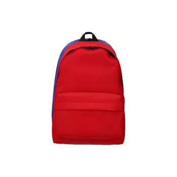 Balenciaga Nylon Fabric Backpack Women's Red/Blue