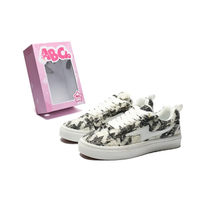 ABCIO Non-slip Lightweight Low-Top Skateboard Shoes Unisex-16