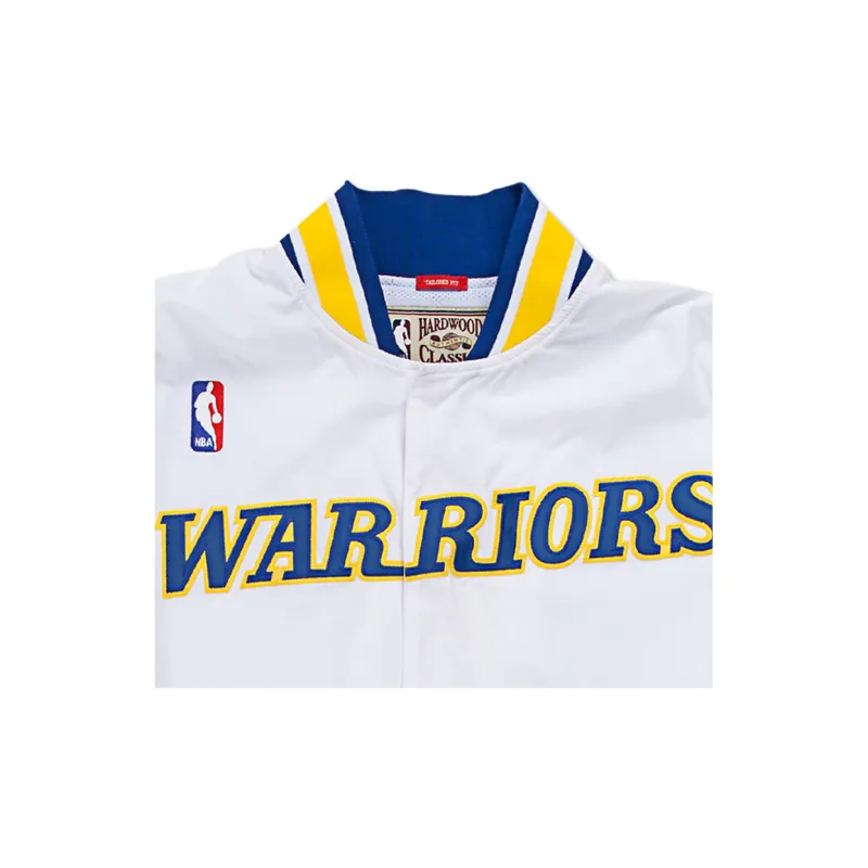Mitchell & Ness Jacket Unisex White-5
