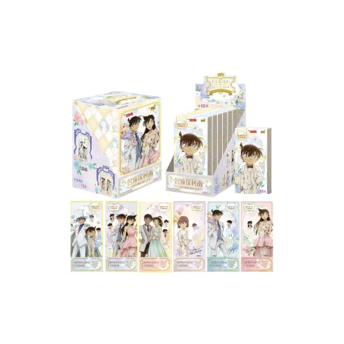 KAYOU Detective Conan Case Closed 30th Anniversary Shake & Go Collection Part 1 Laser Tickets