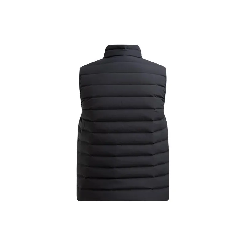 EMPORIO ARMANI Sleeveless Full zip Down Jacket In Quilted Nylon With Eagle Logo Patch-1