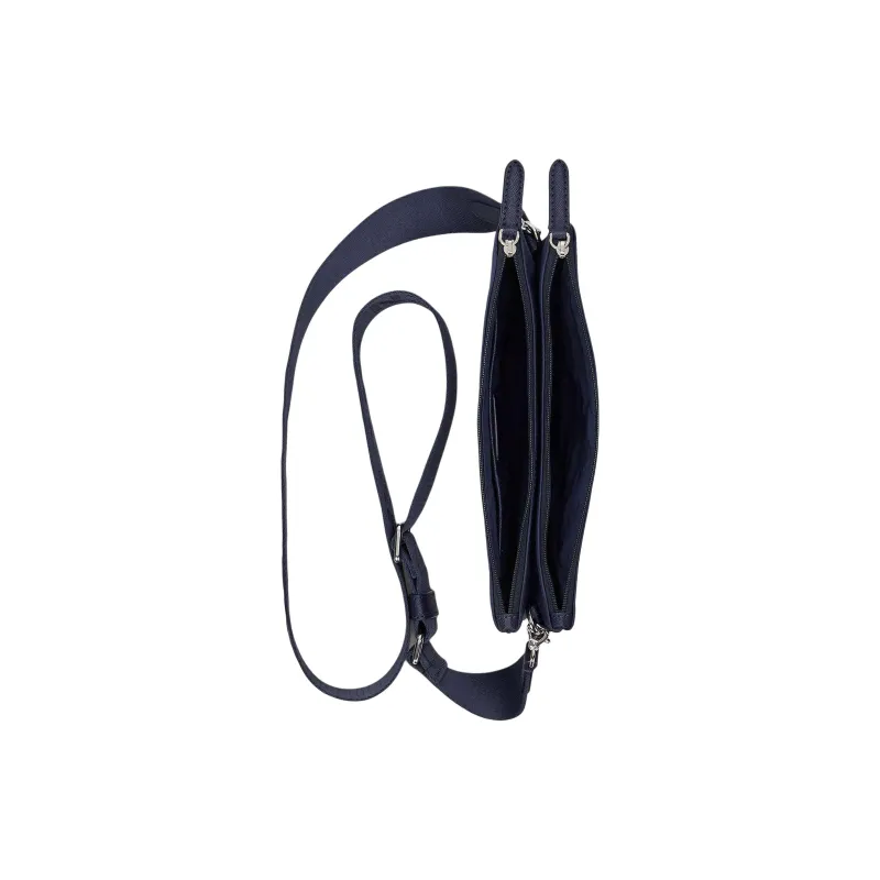 LAUREN RALPH LAUREN Nylon Crossbody Bag, Shoulder Bag Medium Size Women's Marine Blue-2