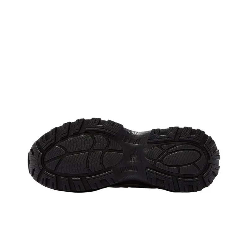 FILA FUSION BIANCO III Bianco 3 Cushioning Low-Top Chunky Sneakers Women's Gray Black-4