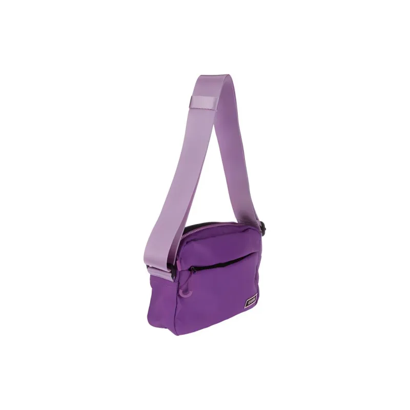 GANNI Recycled Nylon Shoulder Bag Crossbody Bag Women's Purple-1