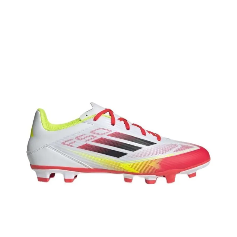 Adidas F50 Club FG/MG Cloud White Core Black Solar Yellow-1