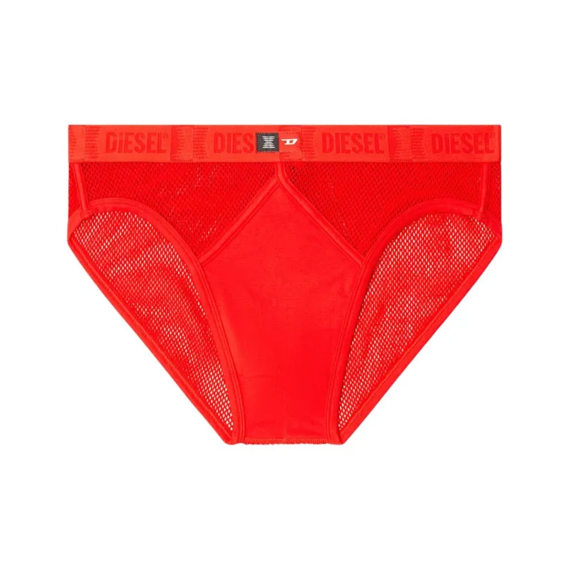 DIESEL X Savage X Fenty Fishnet Brief 'Formula Red'-0
