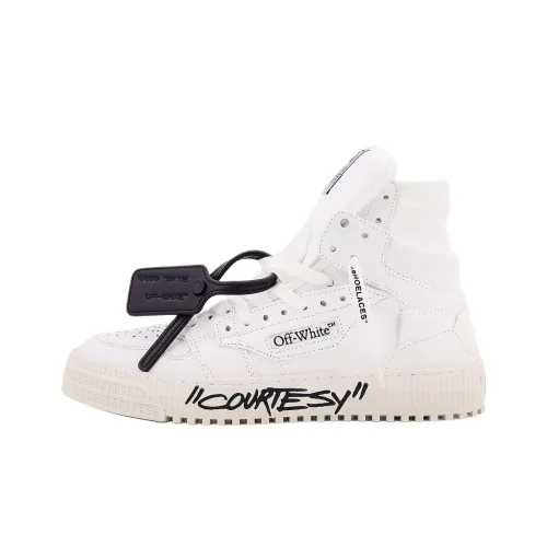 OFF WHITE 3.0 Off Court Lace Up Sneakers