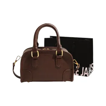 Cwatcun PU Handbag Women's Brown/Coffee/Black