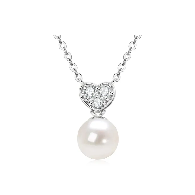 ZHENZHUAOMI Freshwater Pearl Necklaces Women's-0