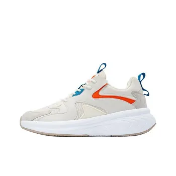 PONY Anti Slip Wear Resistant Low Top Casual Running Shoes Men's Beige