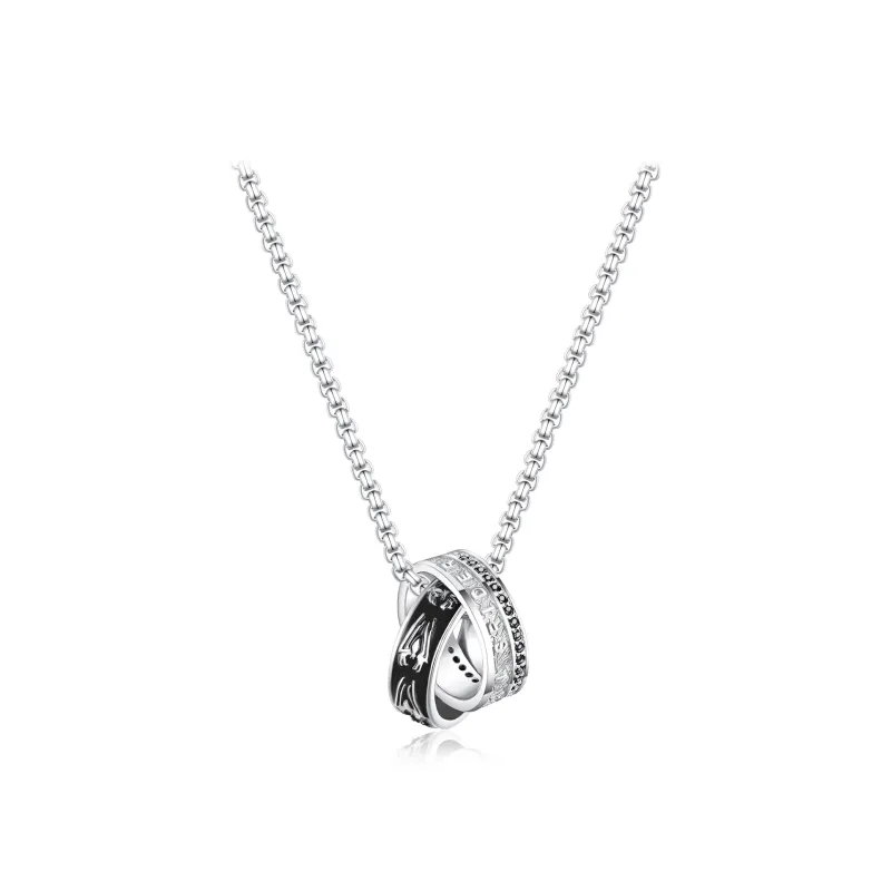 Disney Marvel Series S925 Silver Necklaces Unisex Silver-0
