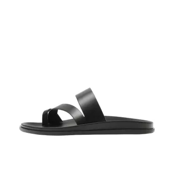 ZARA Slip Resistant Slide Slippers Men's Black