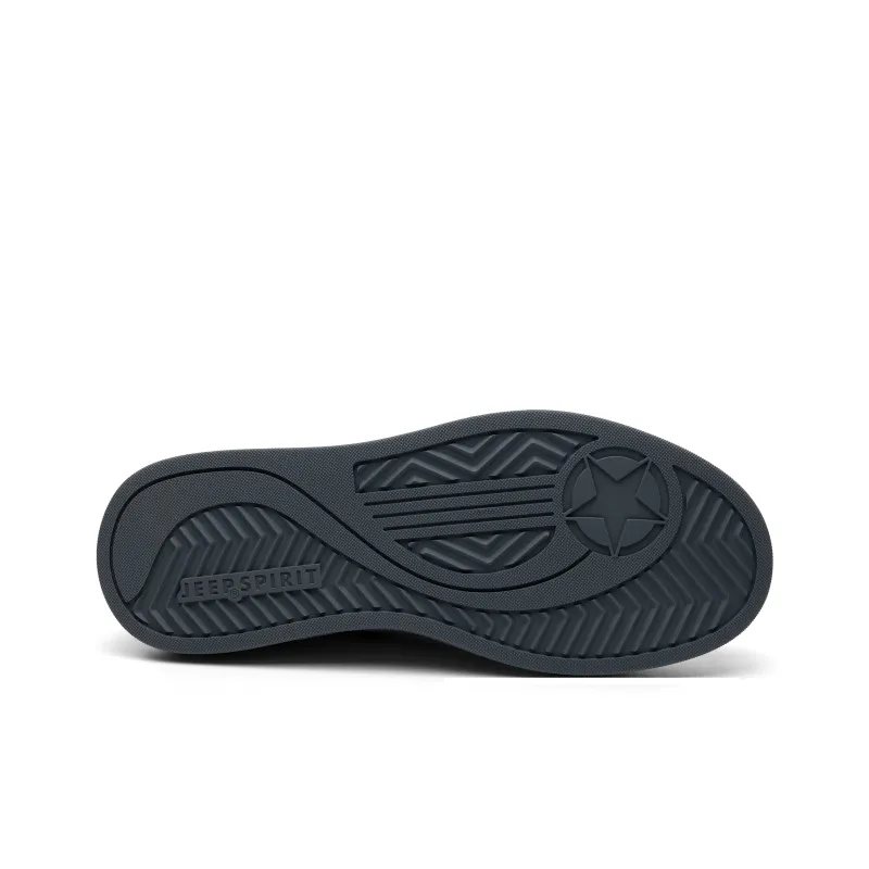 JEEP SPIRIT Skateboard Shoes Men Low Top Climbing Gray-4