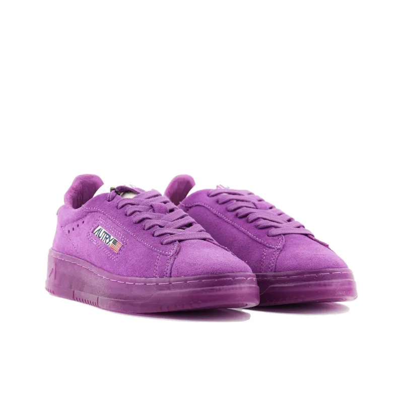 AUTRY Dallas Slip Resistant Low Top Skateboard Shoes Women's Purple-1