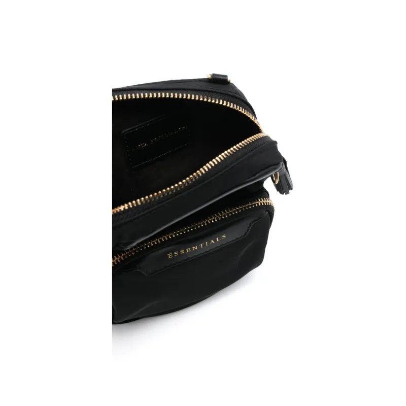 Anya Hindmarch Recycled Nylon Shoulder Bag, Crossbody Bag Women's Black-3