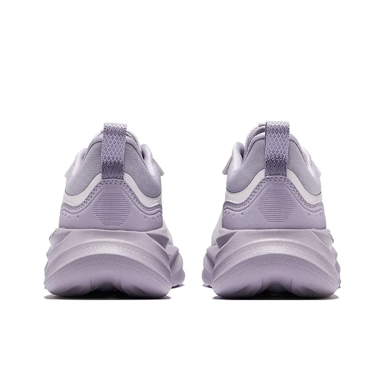 Erke Lightweight Rebound Cushioning Low-Top Running Shoes Women's Purple-3