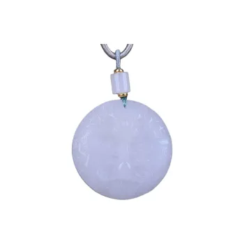 Grace Golden Silk Jade Necklaces Unisex