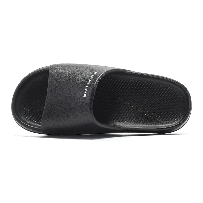 HLA Summer Platform Squashy And Bouncy Feeling Men's Sandals Bathroom Bathing Home Indoor Slippers Couple's Sandals-2