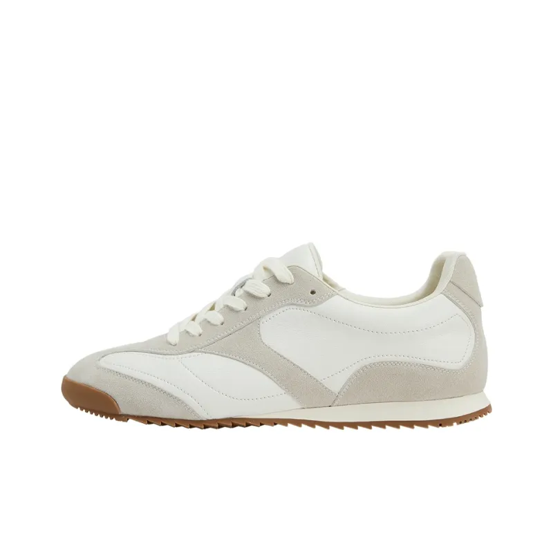 URBAN REVIVO Low-Top Casual Shoes Men's Ecru-0