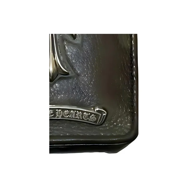 Chrome Hearts Leather Storage Bag Men's Green-2