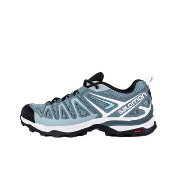 SALOMON X Ultra 3 Anti Slip Wear Resistant Low Top Hiking Shoes Women's Blue