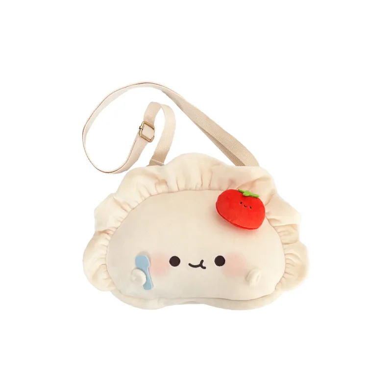 RIZHI STORE Crystal Is Super Soft Plush Doll Crossbody Bag Regular Unisex Multicolor-0