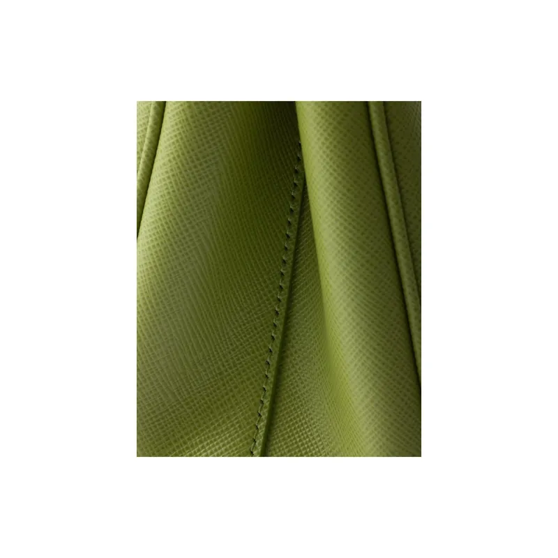 PRADA Galleria Killer Bag Leather One Shoulder Handbag Mini Women's Grass Green-4