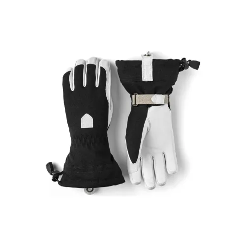 HESTRA Polyester Elastane Sheepskin Sports Gloves Women's Black