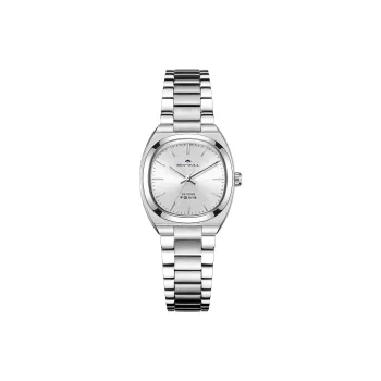 Sea Gull Zall Series Automatic Mechanical Movement Steel Strap Watch Unisex Silver Dial