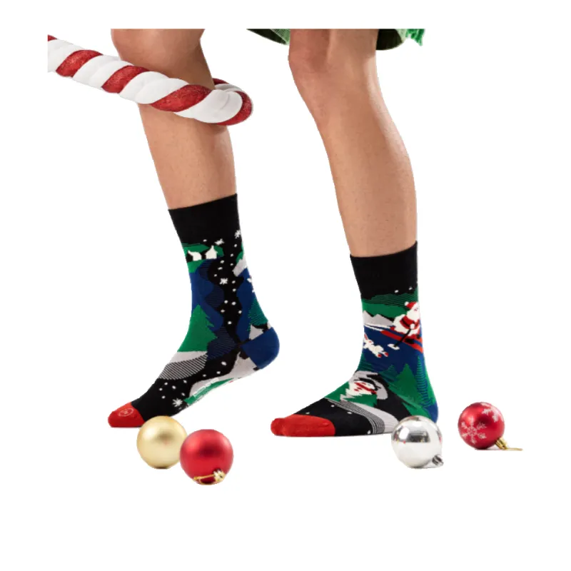 Bananain Knee High Socks Unisex 2 Pairs Of Gift Boxes-1