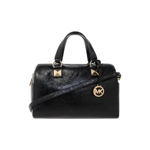 MICHAEL KORS Grayson PVC One Shoulder Handbag Unisex Black