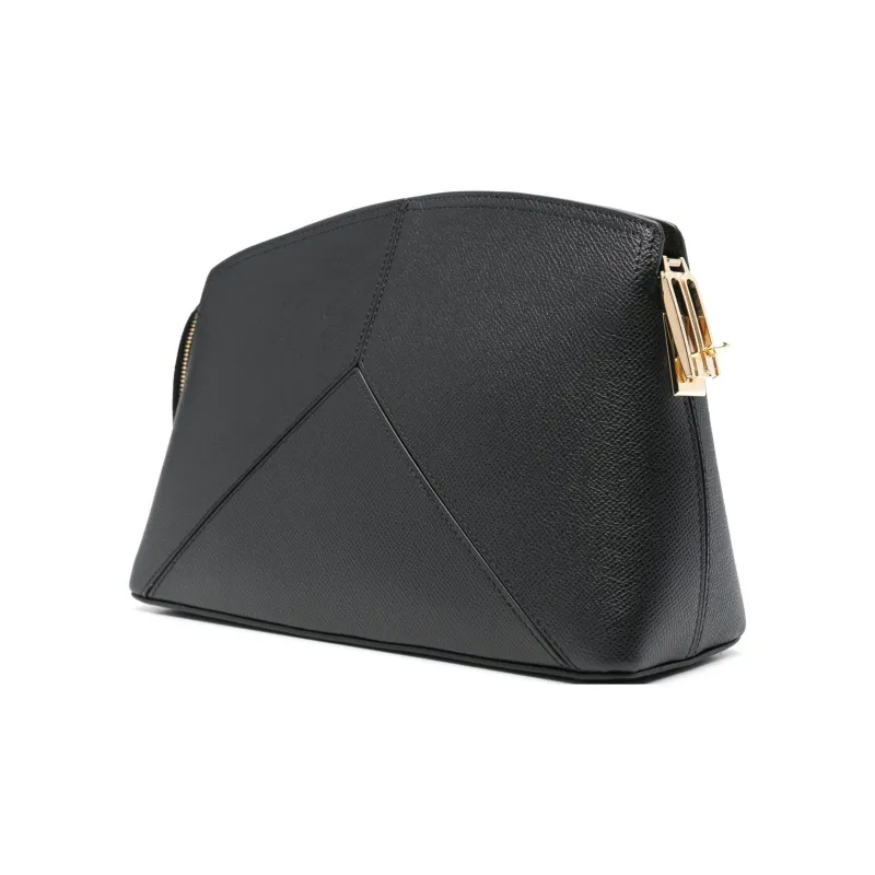 Victoria Beckham Calfskin Clutch Women's Black-2