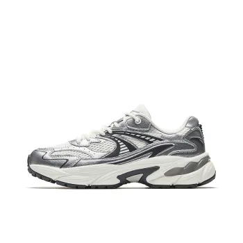 Anta AT802 Low Top Casual Shoes Women's Silver White