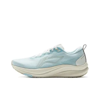 LiNing Red Hare 8 Wear resistant And Lightweight Low Top Casual Running Shoes Women's Blue White