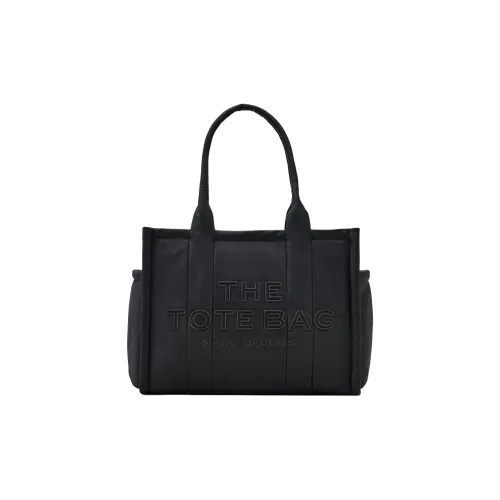 MARC JACOBS Nylon Tote Bag Shopping Bag Shoulder Bags Large Size Women's Black