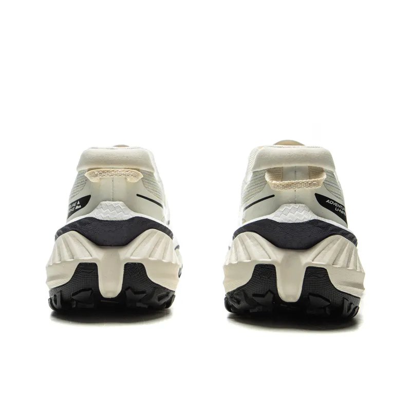 LiNing Di Lu V2 Anti Slip And Wear Resistant Rebound Low Top Trail Running Running Shoes Women's White Beige-5